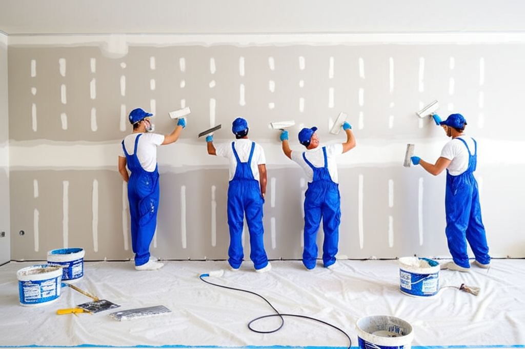 Maywood Drywall Services team